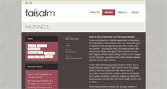 Desktop Screenshot of faisalm.com